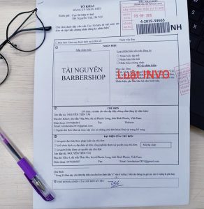 LUẬT INVO - BẢO HỘ THƯƠNG HIỆU TÀI NGUYỄN BARBERSHOP